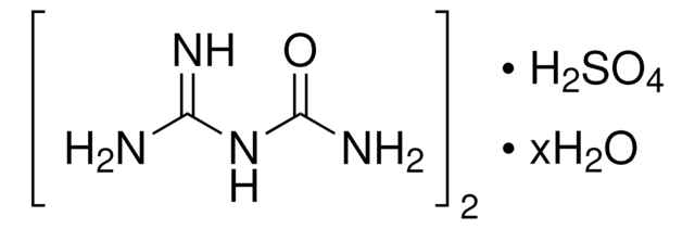 N-Guanylurea sulfate salt hydrate 97%