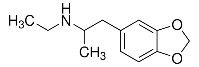 亚甲基二氧乙基苯丙胺(MDEA)标准液 溶液 1.0&#160;mg/mL in methanol, ampule of 1&#160;mL, certified reference material, Cerilliant&#174;