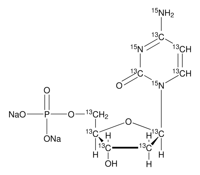 2&#8242;-Deoxycytidine-13C9,15N3 5&#8242;-monophosphate disodium salt &#8805;98 atom %, &#8805;95% (CP)