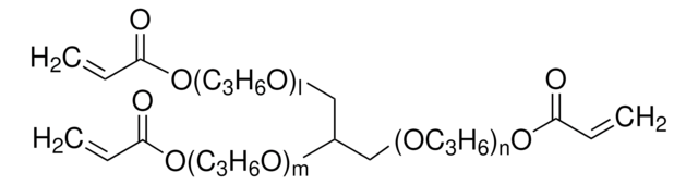 Glycerolpropoxylat-(1PO/OH)-triacrylat contains 300&#160;ppm MEHQ as inhibitor