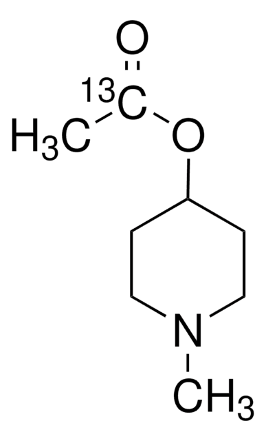 酢酸 N-メチル-4-ピペリジル-1-13C 99 atom % 13C, 98% (CP)