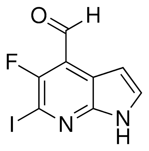 5-Fluoro-6-iodo-1H-pyrrolo[2,3-b]pyridine-4-carbaldehyde AldrichCPR