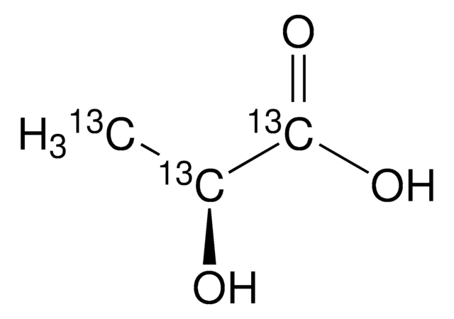 L-乳酸-13C3 &#8805;99 atom % 13C, &#8805;98% (CP), &#8805;98% (Chiral Purity, HPLC)