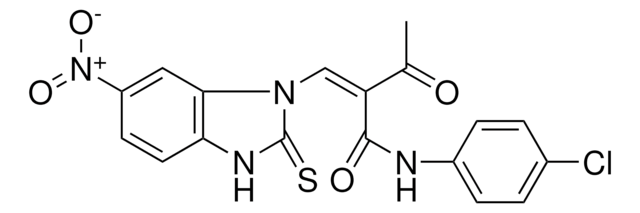 2-AC-N-(4-CL-PH)-3-(6-NITRO-2-THIOXO-2,3-DIHYDRO-1H-BENZIMIDAZOL-1-YL)ACRYLAMIDE AldrichCPR