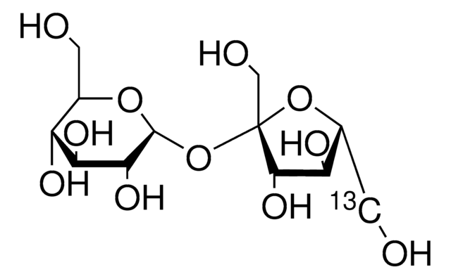 Sucrose-(fructose-1-13C) &#8805;99 atom % 13C, &#8805;99% (CP)