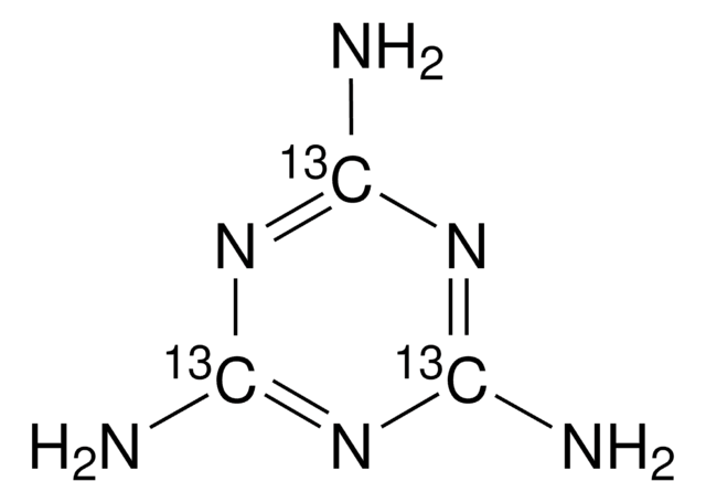 Melamine-13C3 99 atom % 13C, 95% (CP)