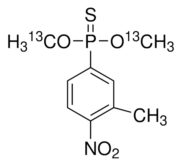 Fenitrothion-(dimethoxy-13C2) 99 atom % 13C, 97% (CP)