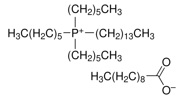 Trihexyltetradecylphosphonium-decanoat &#8805;95.0% (NMR)