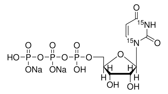 尿苷-15N2 5′-三磷酸 钠盐 溶液 100&#160;mM (in 5mM Tris HCl / H2O), &#8805;98 atom % 15N, &#8805;95% (CP)