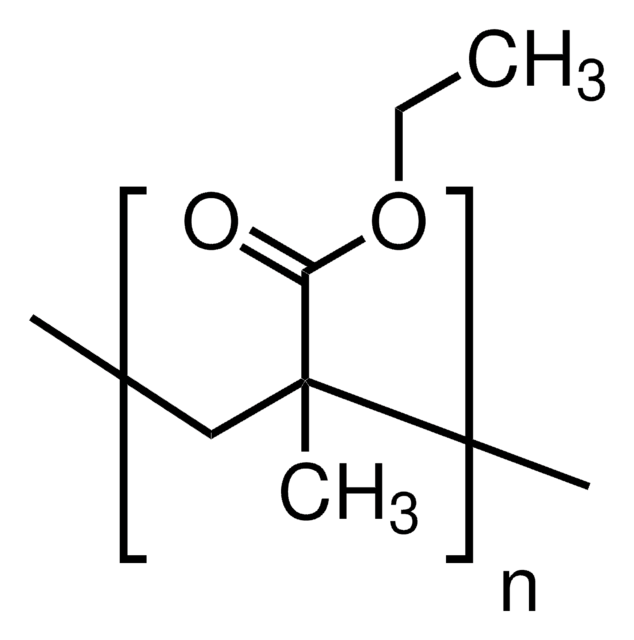 Poly(ethylmethacrylat) average Mw ~515,000 by GPC, powder