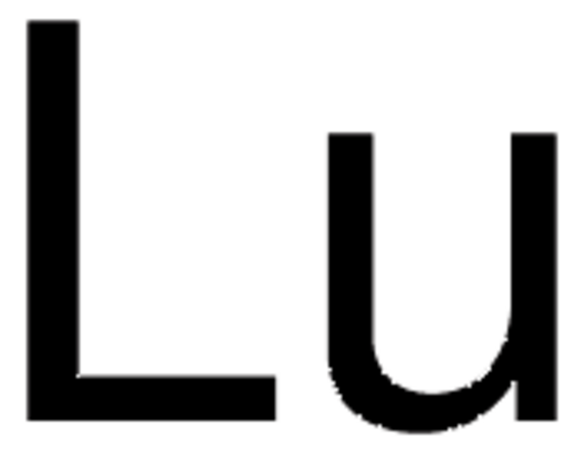 Lutetium foil, thickness 0.125&#160;mm, size 25 × 25&#160;mm, tolerance 0.2