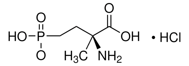 (S)-2-Amino-2-methyl-4-phosphonobutyric acid hydrochloride synthetic, solid