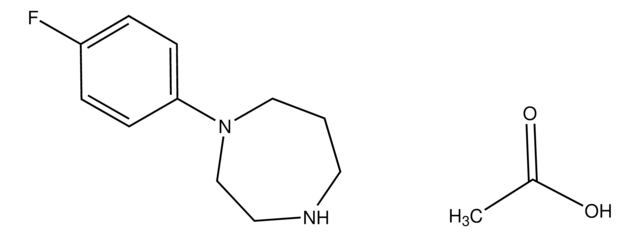 1-(4-Fluorophenyl)-1,4-diazepane acetate AldrichCPR