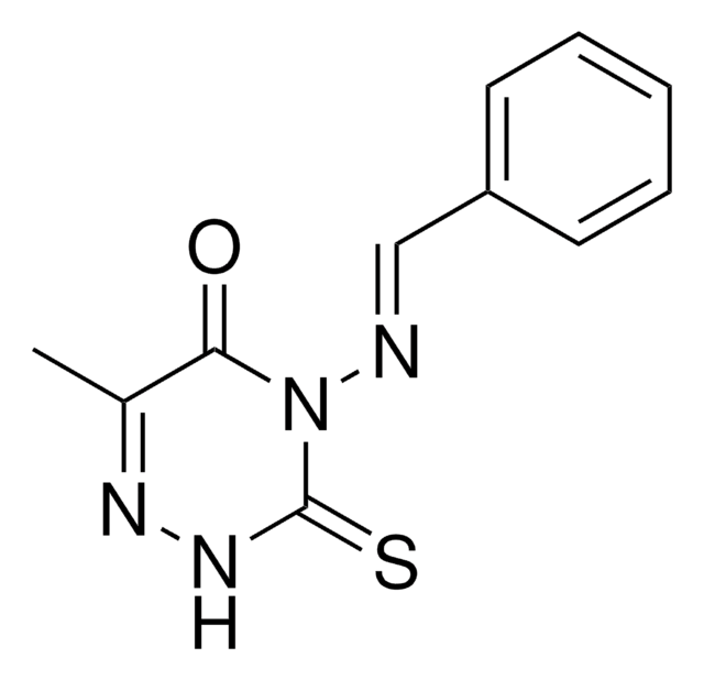 4-(BENZYLIDENEAMINO)-6-METHYL-3-THIOXO-3,4-DIHYDRO-1,2,4-TRIAZIN-5(2H)-ONE AldrichCPR