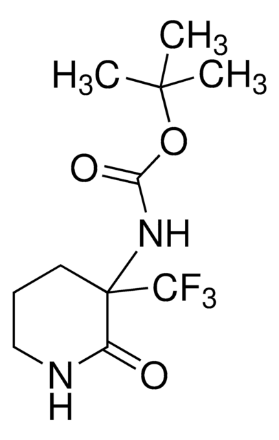 tert-Butyl 2-oxo-3-(trifluoromethyl)piperidin-3-ylcarbamate AldrichCPR