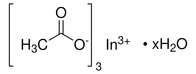 Indium(III)-acetat Hydrat 99.99% trace metals basis