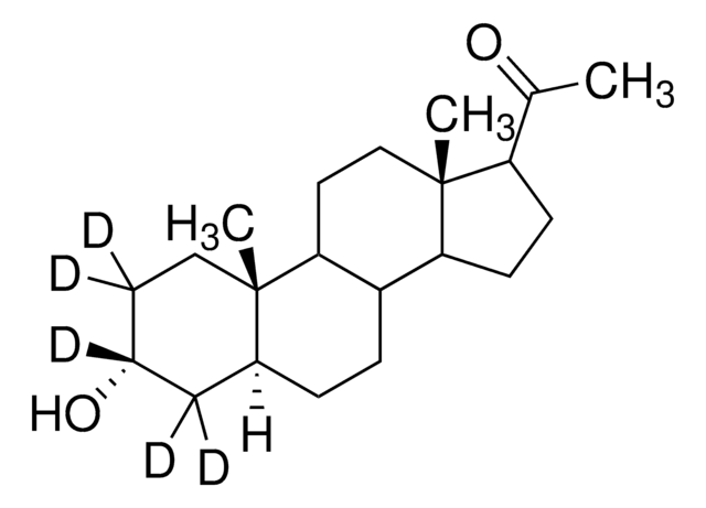 别孕烷醇酮-2,2,3,4,4-d5 溶液 100&#160;&#956;g/mL in methanol, &#8805;98 atom % D, &#8805;98% (CP)