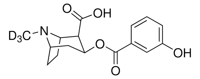 间羟基苯甲酰芽子碱-D3 溶液 100&#160;&#956;g/mL in methanol, certified reference material, ampule of 1&#160;mL, Cerilliant&#174;