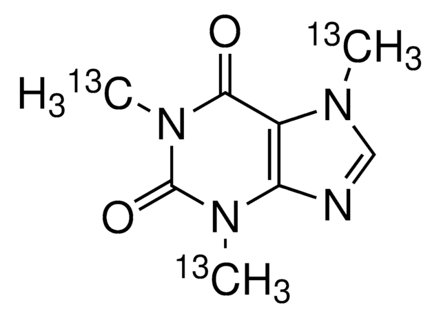 カフェイン-(トリメチル-13C3) 99 atom % 13C, 99% (CP)