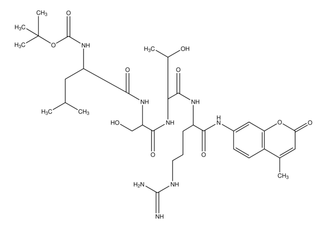 Boc-Leu-Ser-Thr-Arg-7-アミド-4-メチルクマリン protein C substrate