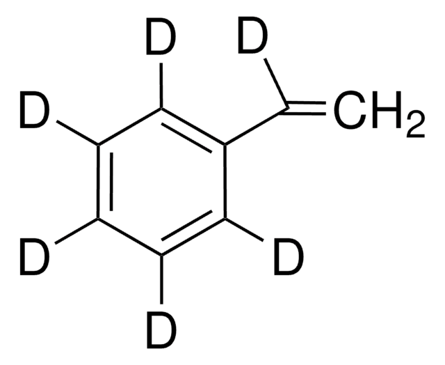 Styrol-&#945;,2,3,4,5,6-d6 &#8805;98 atom % D, &#8805;98% (CP), contains hydroquinone-d6 as stabilizer