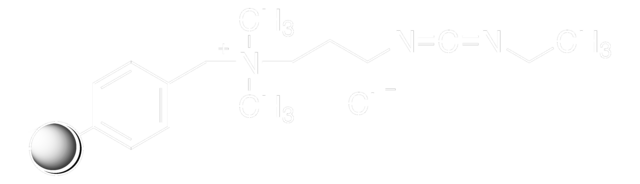 N-(3-Dimethylaminopropyl)-N&#8242;-ethylcarbodiimide polymer-bound 200-400&#160;mesh, extent of labeling: ~1.4&#160;mmol/g loading, matrix crosslinked with 1% DVB