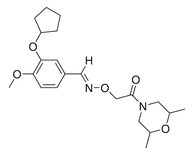 PDE4D Inhibitor, GEBR-7b The PDE4D Inhibitor, GEBR-7b controls the biological activity of PDE4D. This small molecule/inhibitor is primarily used for Cell Signaling applications.