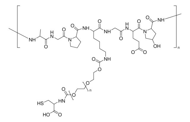 Modified bovine gelatin type B-PEG-Cys 0.2 &#956;m filtered