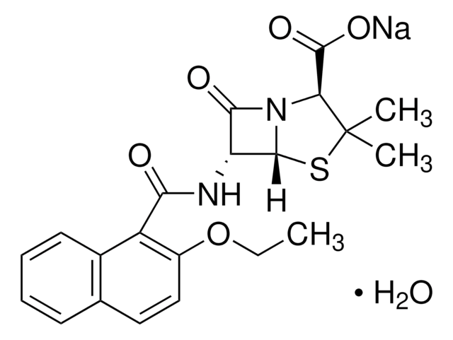 Nafcillin Natriumsalz Monohydrat Pharmaceutical Secondary Standard; Certified Reference Material