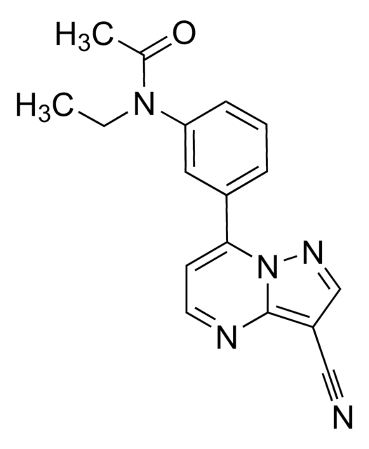 Zaleplon solution 1.0&#160;mg/mL in methanol, ampule of 1&#160;mL, certified reference material, Cerilliant&#174;