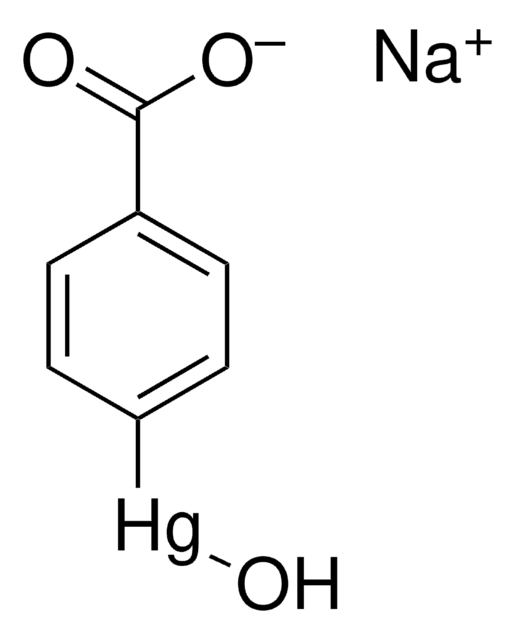 4-(Hydroxymercuri)benzoic acid sodium salt &#8805;95.0% (Hg)