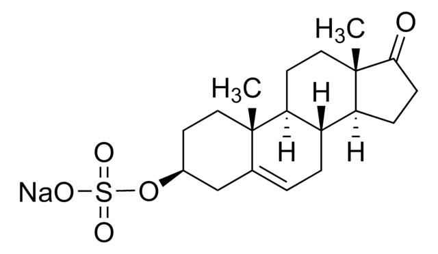 Dehydroepiandrosteron-3-Sulfat (DHEAS) Natriumsalz -Lösung 1.0&#160;mg/mL in methanol (as free sulfate), ampule of 1&#160;mL, certified reference material, Cerilliant&#174;