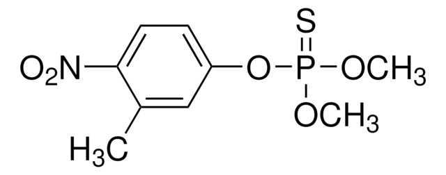 フェニトロチオン certified reference material, TraceCERT&#174;, Manufactured by: Sigma-Aldrich Production GmbH, Switzerland