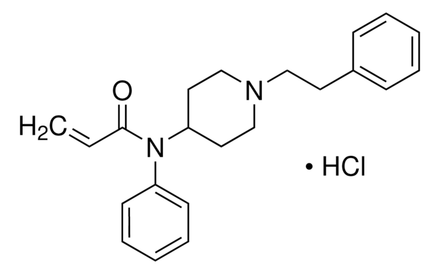 Acryl fentanyl hydrochloride solution 100&#160;&#956;g/mL in methanol (as free base), certified reference material, ampule of 0.5&#160;mL, Cerilliant&#174;