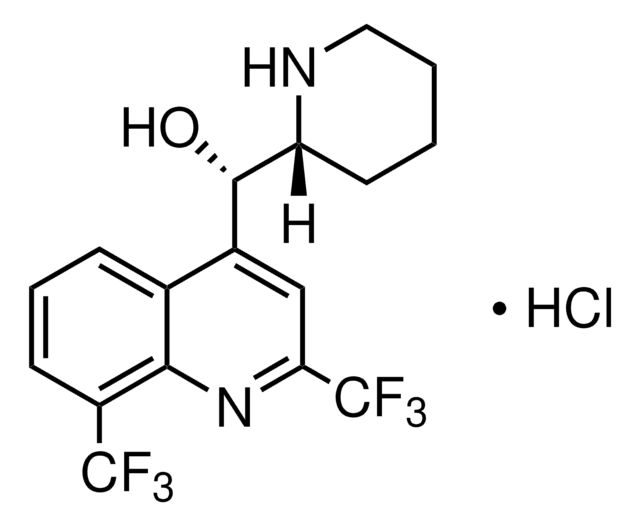 Mefloquinhydrochlorid Pharmaceutical Secondary Standard; Certified Reference Material