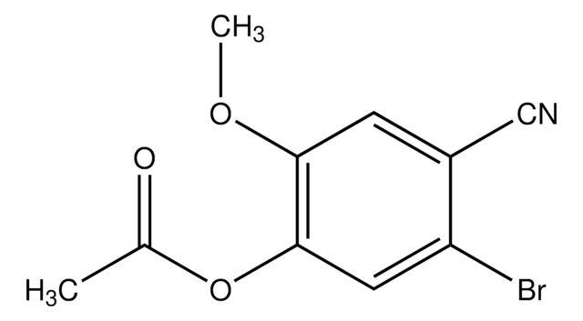 5-Bromo-4-cyano-2-methoxyphenyl acetate AldrichCPR