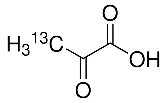 丙酮酸-3-13C 99 atom % 13C, 95% (CP)