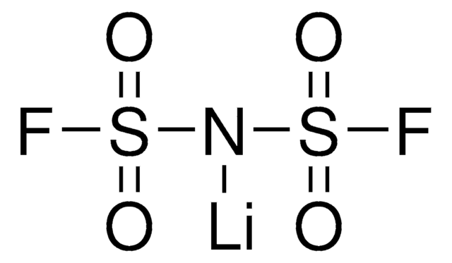 リチウムビス(フルオロスルホニル)イミド 99.9% trace metals basis, battery grade