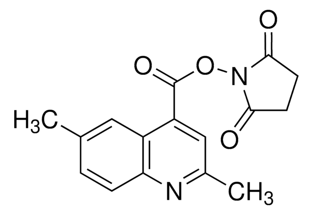 2,6-Dimethyl-4-quinolinecarboxylic acid N-hydroxysuccinimide ester for HPLC derivatization, LiChropur&#8482;, &#8805;98.0% (HPLC)