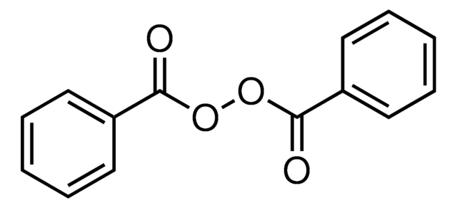 Benzoylperoxid-Mischung mit Dicyclohexylphthalat suitable for use as a catalyst for electron microscopy. Modified to render it safe in transit.