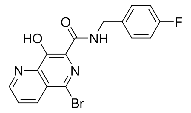 5-Bromo-N-(4-fluorobenzyl)-8-hydroxy-1,6-naphthyridine-7-carboxamide &#8805;90%