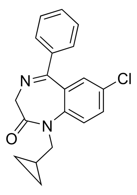 Prazepam -Lösung 1.0&#160;mg/mL in methanol, ampule of 1&#160;mL, certified reference material, Cerilliant&#174;