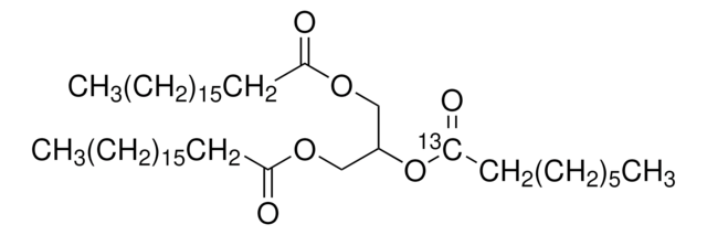 Glyceryl-1,3-dioctadecanoat-2-octanoat-1-13C 99 atom % 13C