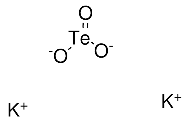 Telurato de potasio &#8805;95.0% (calc. on dry substance, RT)