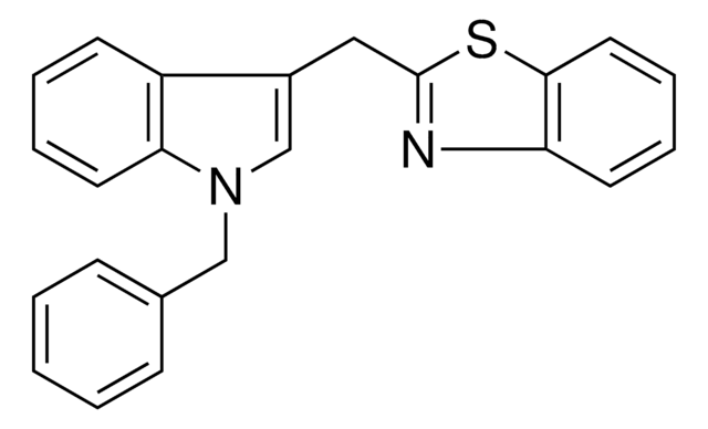 2-((1-BENZYL-1H-INDOL-3-YL)METHYL)-1,3-BENZOTHIAZOLE AldrichCPR