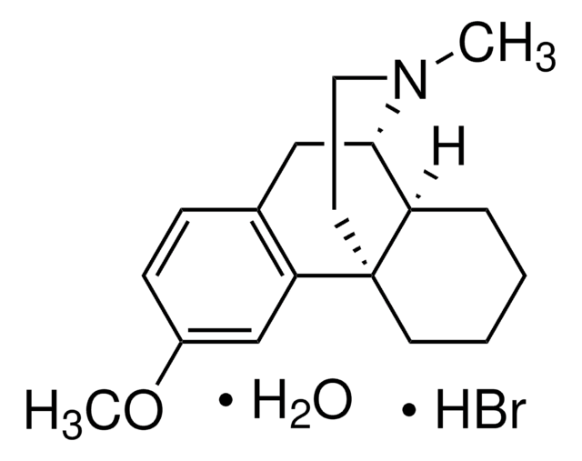 Dextromethorphan hydrobromide meets USP testing specifications