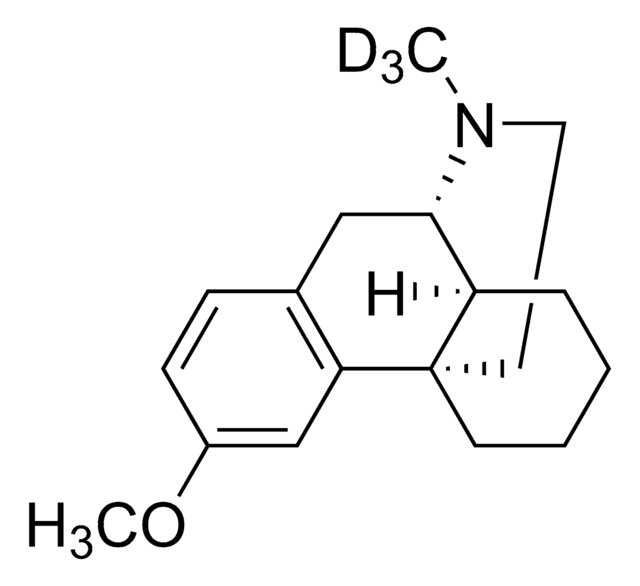 右美沙芬-D3标准液 CRM 溶液 100&#160;&#956;g/mL in methanol, ampule of 1&#160;mL, certified reference material, Cerilliant&#174;