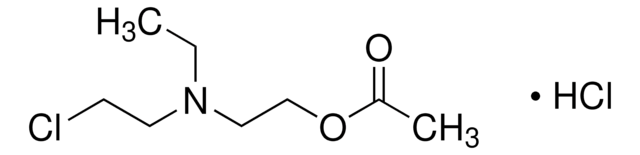 Acetylethylcholine mustard hydrochloride &gt;97% (GC), powder