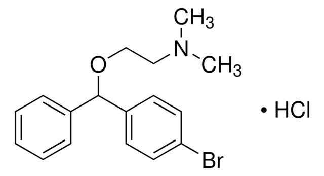 2-[(RS)-(4-Bromphenyl)phenylmethoxy]-N,N-dimethylethanamin -hydrochlorid pharmaceutical impurity standard