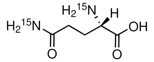 L-Glutamin-15N2 98 atom % 15N